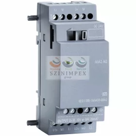   SIEMENS LOGO! analóg kimeneti modul 0...10 V/0...20 mA/4..20 mA 10bit 2AO 6ED1055-1MM00-0BA2