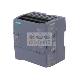   SIEMENS SIMATIC S7-1200 PLC logikai vezérlő CPU kompakt 8DI 6DO 6-relé/O 2AI 85-264 V/AC 6ES7212-1BE40-0XB0