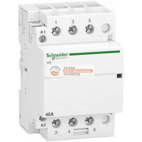 ACTI9 iCT40A kontaktor, 50Hz, 3NO, 220-240VAC