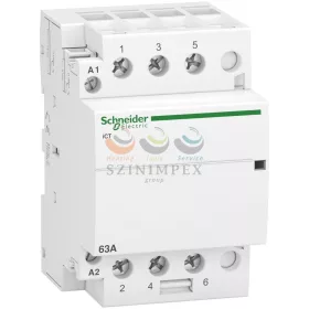   Schneider Electric ACTI9 iCT63A kontaktor, 50 Hz, 3NO, 220-240 VAC
