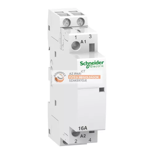 ACTI9 iCT16A kontaktor, 50Hz, 2NO, 220VAC