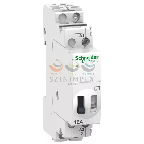Schneider Electric ACTI9 ITL16A impulzusrelé, 1NO, 24 VAC, 12 VDC