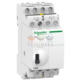  Schneider Electric ACTI9 ITL16A impulzusrelé, 2NO 1NO/NC 1N, 240 VAC, 110 VDC
