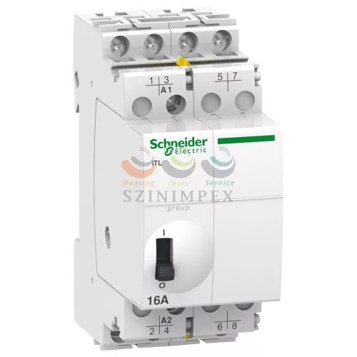 Schneider Electric ACTI9 ITL16A impulzusrelé, 2NO 1NO/NC 1N, 240 VAC, 110 VDC