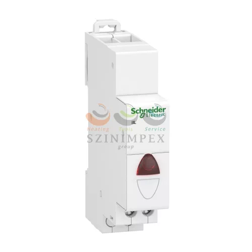 Schneider Electric ACTI9 iIL jelzőlámpa, egyes, piros, 110-230 VAC