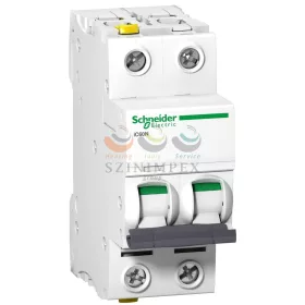 Schneider Electric ACTI9 iC60N kismegszakító, 2P, C, 16 A