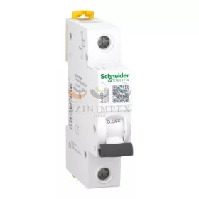 Schneider Electric ACTI9 iK60N kismegszakító, 1P, C, 25 A