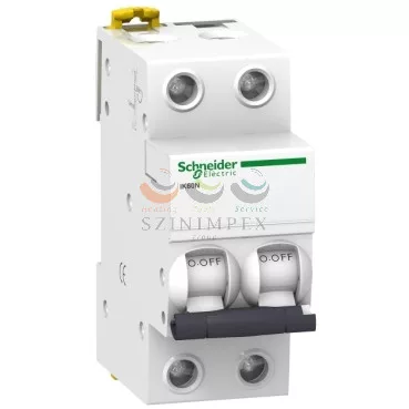Schneider Electric ACTI9 iK60N kismegszakító, 2P, C, 16 A