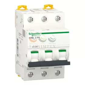 Schneider Electric ACTI9 iK60N kismegszakító, 3P, C, 50 A