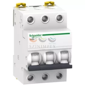 Schneider Electric ACTI9 iK60N kismegszakító, 3P, C, 63 A