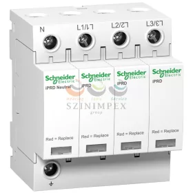   Schneider Electric ACTI9 iPRD túlfeszültség-korlátozó, cs.bet. távjelzéssel, 20 kA, 3P-N, 350 V