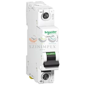   Schneider Electric ACTI9 C60H-DC kismegszakító, 1P, C, 16 A, 250 VDC