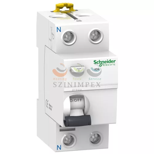 Schneider Electric áram-védőkapcsoló (Fi-relé) analóg 2P 25 A 30 mA AC-típus 10 kA