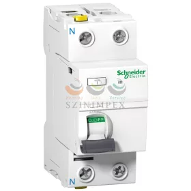  Schneider Electric ACTI9 iID áram-védőkapcsoló, A osztály, 2P, 40 A, 30 mA