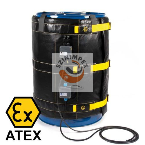 ATEX hordómelegítő paplan 200 literes hordóhoz 1200W (2100x800mm)