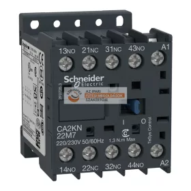 Segédkapcsoló 2 záró, 2 nyitó, AC, 50/60 Hz