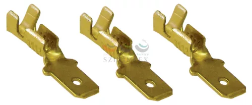 TRACON csúszósaru 20,3 mm dugó szigeteletlen 17,5 A lapos 6,3 × 0,8 mm réz 0,75-1,5 mm² CS6