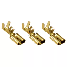   TRACON csúszósaru 15,5 mm hüvely szigeteletlen 13,5 A lapos 4,8 × 0,5 mm réz 0,5-1 mm² CSH5