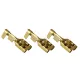 TRACON csúszósaru 20 mm bepattintós hüvely szigeteletlen 32 A lapos 6,3 × 0,8 mm réz 1-2,5 mm² CSH6-B