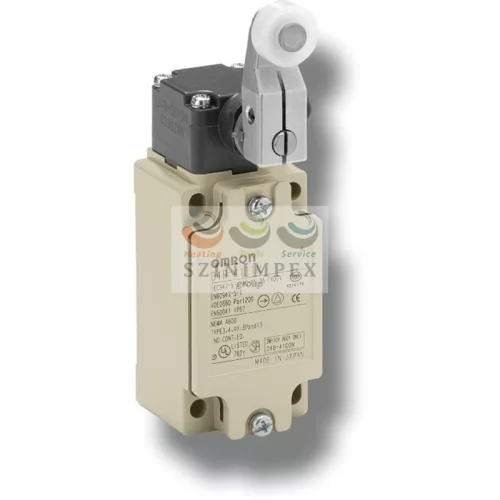 OMRON D4B-4111N biztonsági végálláskapcsoló fém 1-ny 1-z forgókar 2 A/AC15/230 V IP67