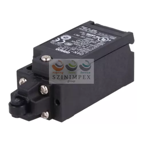 OMRON biztonsági végálláskapcsoló műanyag 1-ny 1-z görgős ütköző 3 A/AC15/230 V IP67 D4N-1132