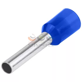   TRACON érvéghüvely DIN-VDE szigetelt normál 2,5 mm² 12 mm kék E117