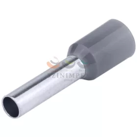   TRACON érvéghüvely DIN-VDE szigetelt normál 4 mm² 8 mm szürke E119