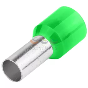   TRACON érvéghüvely DIN-VDE szigetelt normál 16 mm² 18 mm zöld E127