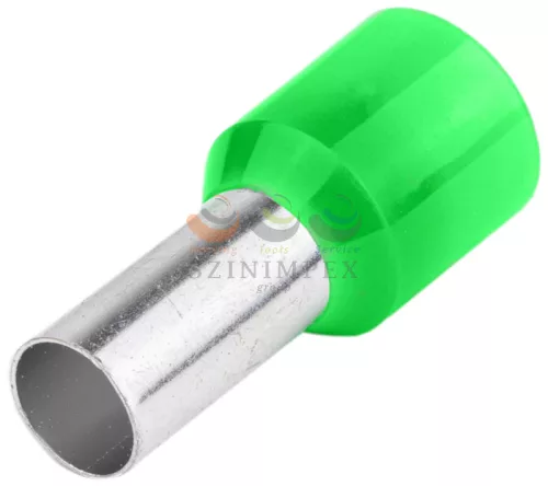 TRACON érvéghüvely DIN-VDE szigetelt normál 16 mm² 18 mm zöld E127