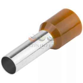   TRACON érvéghüvely DIN-VDE szigetelt normál 25 mm² 22 mm barna E129