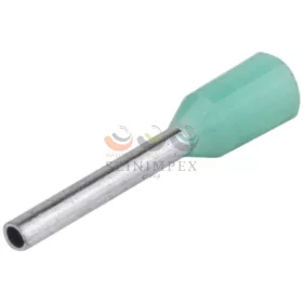   TRACON érvéghüvely DIN-VDE szigetelt normál 0,34 mm² 6 mm türkizkék E136