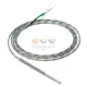 OMRON Pt100 hőmérséklet-érzékelő 6 × 50 mm 3vez.sil/2 m E52-ELP6-50-2-A1 szilikon