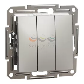 Schneider Electric ASFORA hármas kapcsoló, bronz