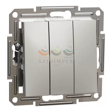 Schneider Electric ASFORA hármas kapcsoló, bronz