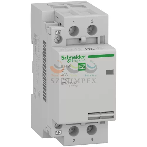 Schneider Electric EASY9 PRO kontaktor, 2P, 2NO, 40 A