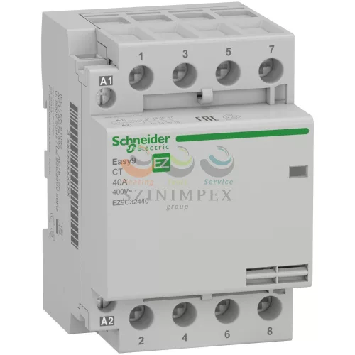 Schneider Electric EASY9 PRO kontaktor, 4P, 4NO, 40 A