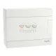 Schneider Electric EASY9 EU kiselosztó, teli ajtó, falon kívüli, 1 × 8 modul, PEN