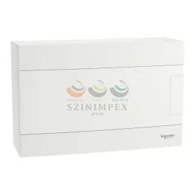   Schneider Electric EASY9 EU kiselosztó, teli ajtó, falon kívüli, 1 × 12 modul, PEN
