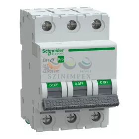 Schneider Electric EASY9 PRO kismegszakító, 3P, B, 32 A