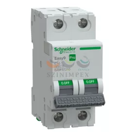 Schneider Electric EASY9 PRO kismegszakító, 2P, C, 10 A