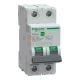 Schneider Electric EASY9 PRO kismegszakító, 2P, C, 10 A