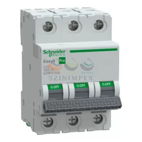 Schneider Electric EASY9 PRO kismegszakító, 3P, C, 32 A