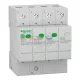 Schneider Electric EASY9 PRO túlfeszültség-korlátozó, T2, 20 kA, 3P-N