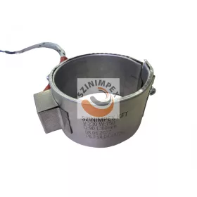   Palást fűtőbetét 90 x 60 mm, 750 W, 230 V, vezeték hossz 250 mm