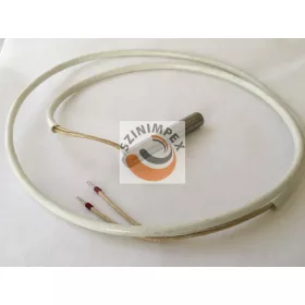 Fűtőpatron, 16x98 mm, 48 V, 400 W, vezeték: 1700 mm