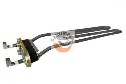 M alakú csőfűtőszál  Fi8,5mm, 230 V, 3000 W, furattal a lemezen (termosztátnak)