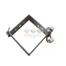 L-alakú lapos fűtőbetét, L=160x160x60mm, 230V/2 x 375 W