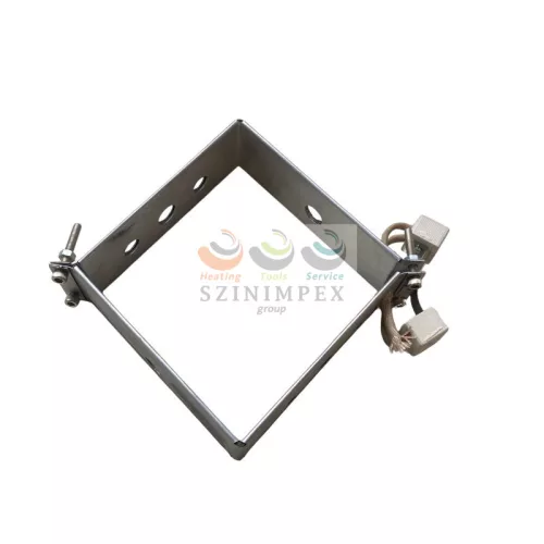 L-alakú lapos fűtőbetét, L=160x160x60mm, 230V/2 x 375 W