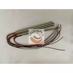 Fűtőpatron - 10 x 250 mm - 750 W, 230 V, vezeték: 300 mm