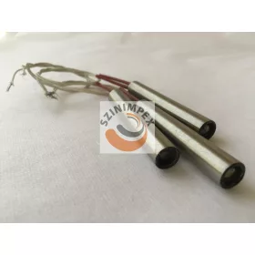 Fűtőpatron, 12,5x80 mm, 230 V, 200 W, vezeték: 500 mm